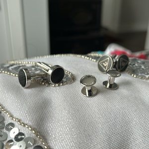 Ted Baker and Guess cufflinks